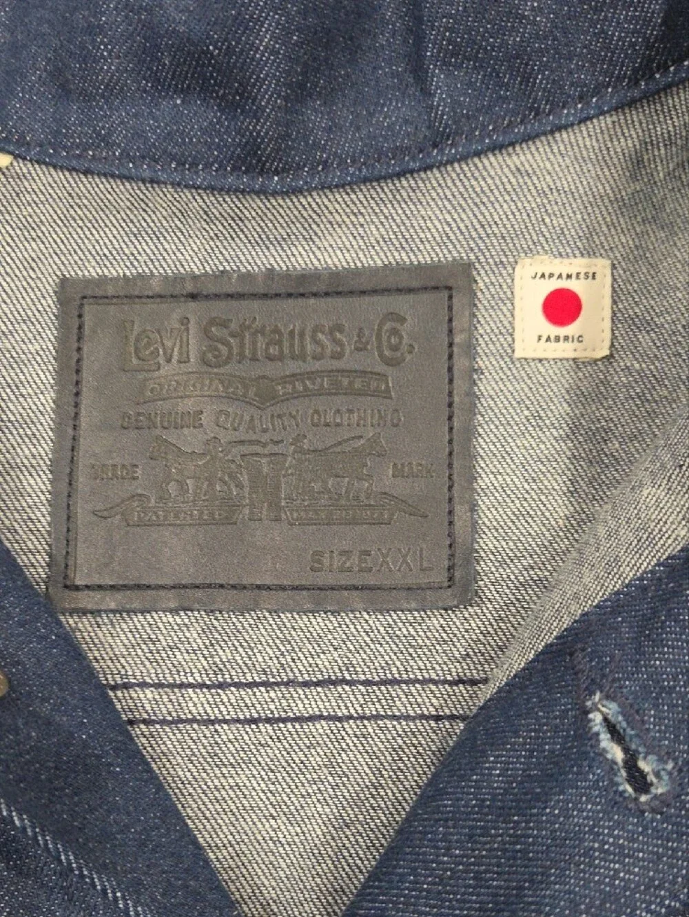 Levi's Blue Label Japanese Denim Trucker Jacket